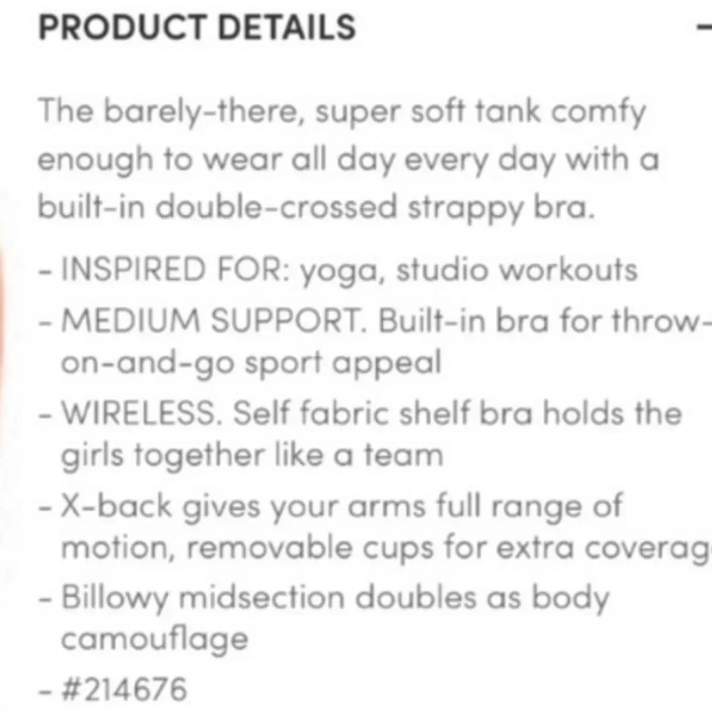 Athleta Energize Mesh Strappy Layered Look
Athletic Tank Size XXS - Picture 5 of 12